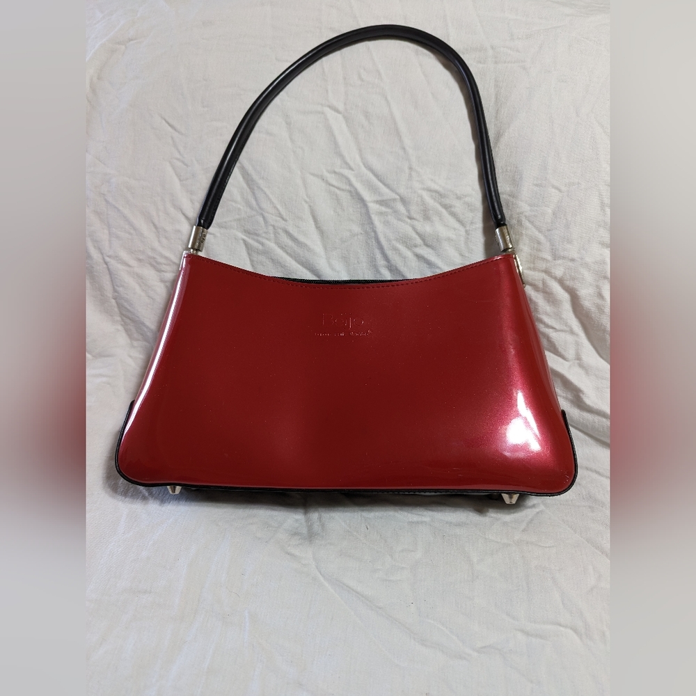 Beijo Red and Black Shoulder Bag